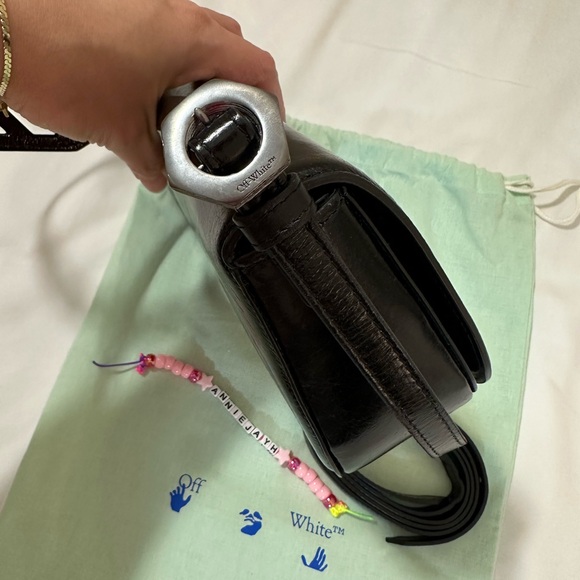 Off-White Swiss Flap Binder Clip Bag c/o Virgil Abloh (Black) - Picture 5 of 12